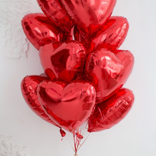 Шары в подарок к цветам купить в Бресте